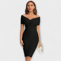 Ofélia | Elegantné šaty s V-krkom