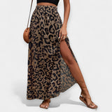 Isadora | Midi sukňa s leopardím vzorom
