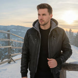 Hallvard | Luxusná kožená bunda