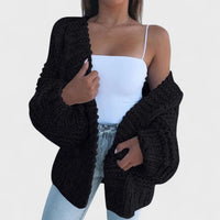 Daniela | Trendy Oversized Knit Cardigan