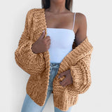Daniela | Trendy Oversized Knit Cardigan
