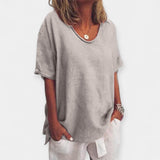 Ateliér | Letný Plus V-Neck
