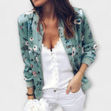 Andreia | Elegantná bomber bunda s kvetinovým motívom