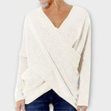 Heidi | Crossover Sweater