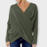 Heidi | Crossover Sweater